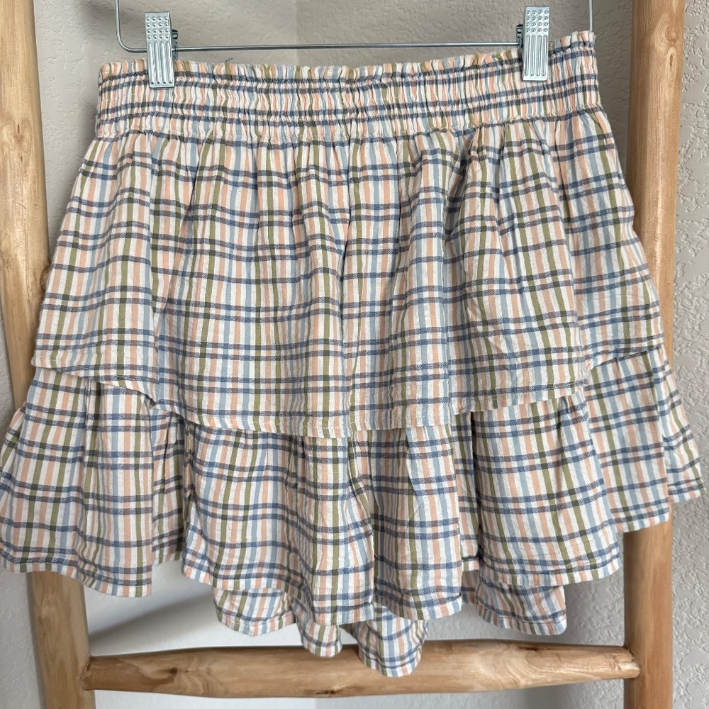 Aerie Plaid Mini Skirt NWT Size Medium